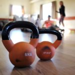 Picture of some kettlebells
