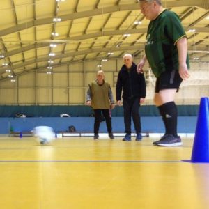 Walking football session