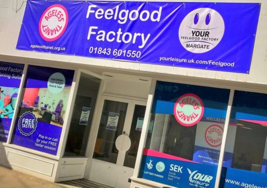 Image of the outside of Thanet's Feelgood Faxctory