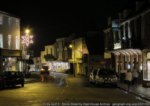 Image of Cranbrook at night time