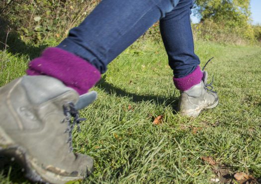 Close-up of a walker