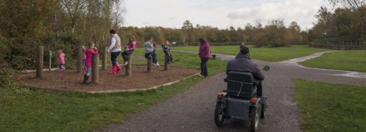 Shorne Woods Country Park stile free trail