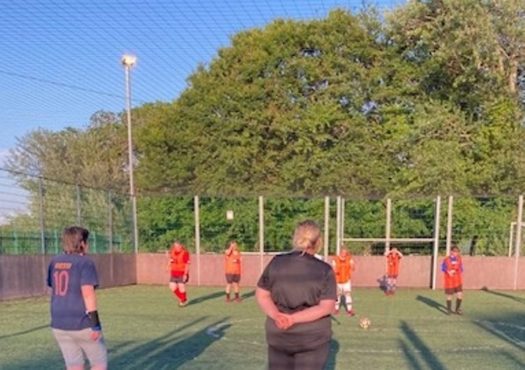 Womens recreational football in Thanet