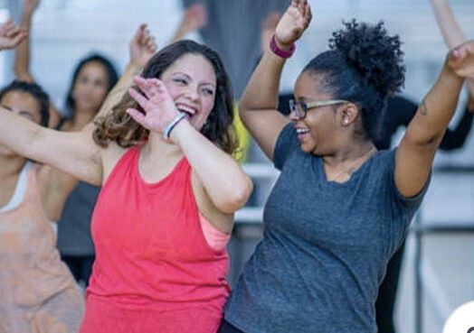 women dancing