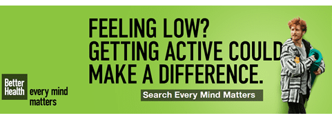 Mental health matters – changing the conversation around getting active