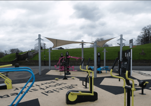 outdoor gym in gravesham