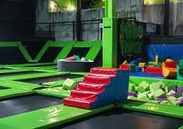 trampolines and soft play facility