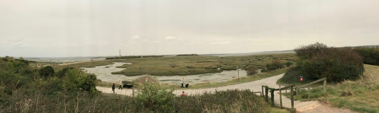 Riverside park in Strood