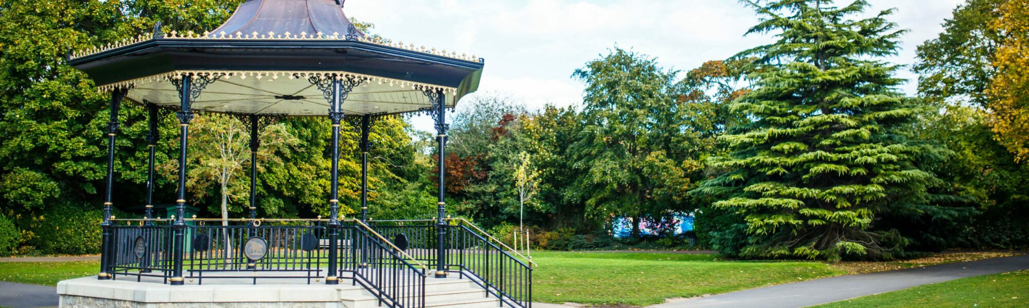 Bandstand in Dartford park