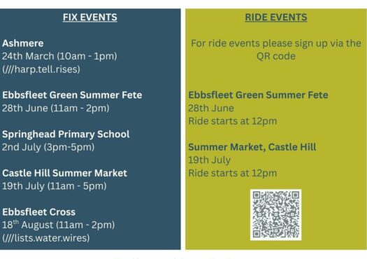Ebbsfleet cycle events