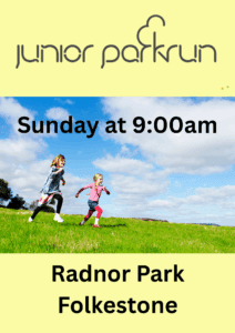Junior parkrun, Radnor Park, Folkestone