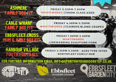 Sport on Your Doorstep free resident sessions