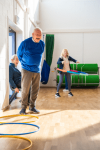 Activity at Hermitage Park
