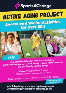 Sports4change over 50s activities