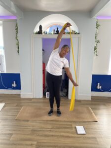 Mat work pilates at Gather&