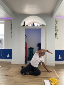 Mat work pilates at Gather&