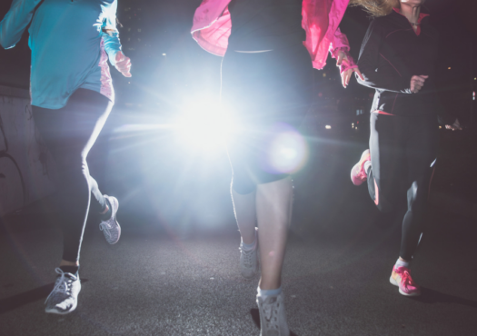 Exercising safely during winter months image